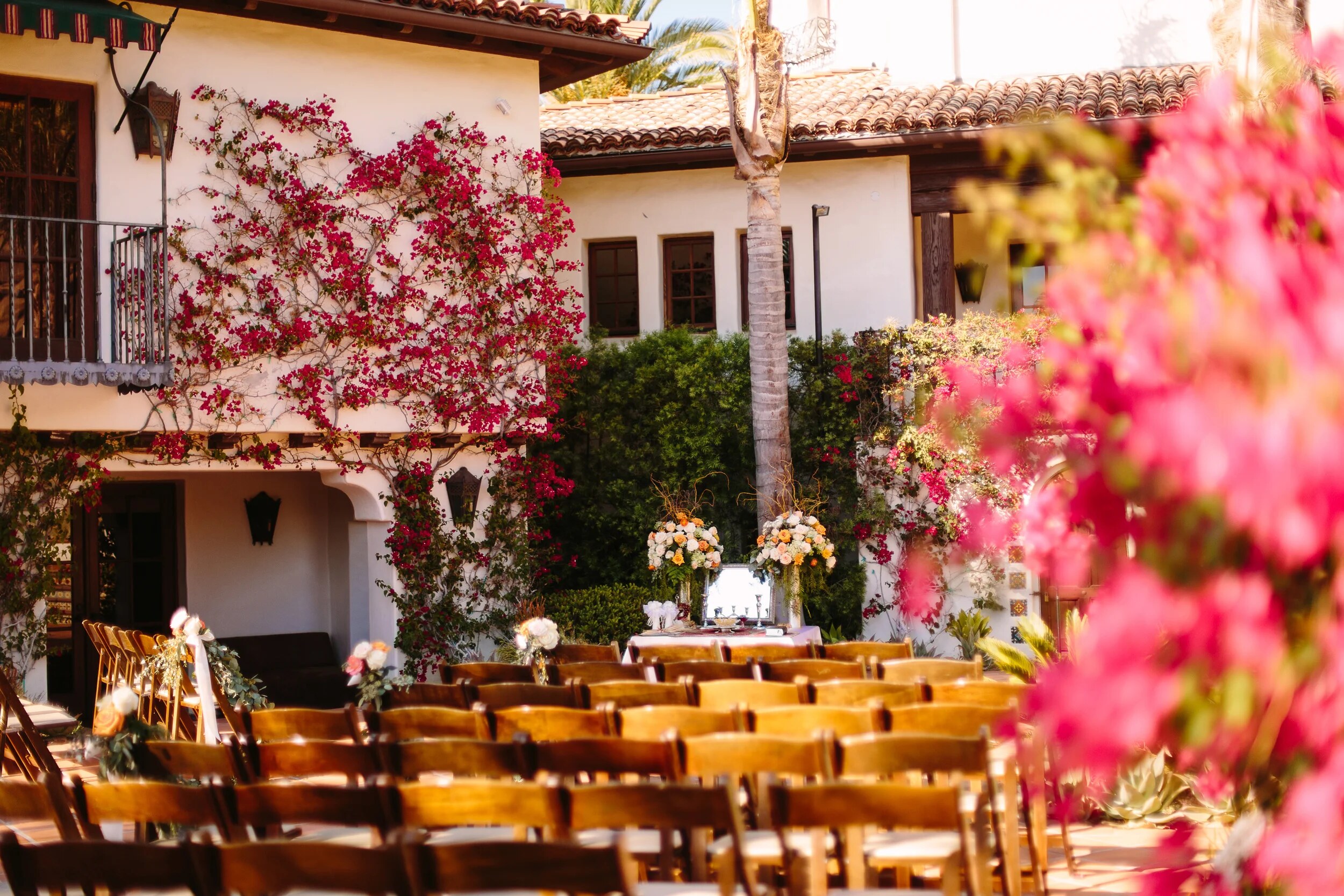 Elegant wedding installation by Wisteria Lane